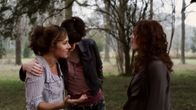 Mask Maker - Meet Your Maker – L-R: Jennifer (Nikki Deloach), Hillary (Mariah Bonner), Annette (Anabella Casanova)