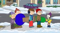 American Dad! – L-R: Toshi, Barry, Snot, Steve, Billy