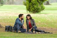 Stumptown – Jake Johnson (Grey McConnell), Monica Barbaro (Liz Melero).