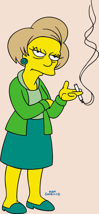 Die Simpsons – (15. - 17. Staffel) - Barts Lehrerin Miss Krabappel ...