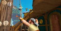 Peter Pan - Neue Abenteuer – Tinker Bell rettet zwei Fische aus den Händen der Piraten, die aber nicht wissen, dass der erste Fisch die Wasserfee und der zweite der verwandelte Michael ist. Smee versucht, die drei aufzuhalten.