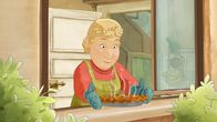 Lieselotte – Die Bäuerin hat einen köstlich duftenden Apfelkuchen gebacken.