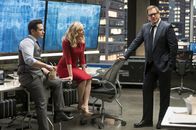 Bull – (v.l.n.r.) Benny Colón (Freddy Rodriguez); Marissa Morgan (Geneva Carr); Dr. Jason Bull (Michael Weatherly)