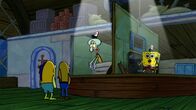 SpongeBob Schwammkopf – L-R: Squidward, SpongeBob