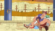 Krapopolis – v.li.: Tyrannis, Stupendous
