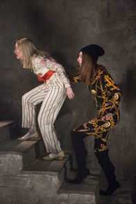 Teachers – L-R: Mary Louise Bennigan (Katie O'Brien), Chelsea Snap (Katy Colloton)