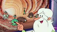 Es war einmal ... das Leben – Eine Reise vom Mund bis zum Darm. Die Verdauung ist ein eingespielter Vorgang, der über mehrere Station das Essen verwertet.