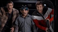 Danger Force – v.li.: Henry Hart (Jace Norman), Schwoz (Michael D. Cohen), Ray Manchester / Captain Man (Cooper Barnes)
