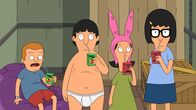 Bob's Burgers – L-R: Regular-Size Rudy, Gene, Louise, Tina