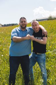 Forsthaus Rampensau – L-R: Guido und Emre