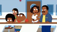 The Cleveland Show – L-R: Rallo, Roberta, Cleveland Jr., Donna, Cleveland.