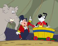Fix & Foxi – "Fix & Foxi", "Auf der Kippe / Das war knapp / Akrobat schööön / So schnell kann´s gehen." Auf der Kippe:Dem neuen Baumhaus von Fix und Foxi fehlen nur noch die Möbel. Während sie sich auf den Weg machen, wird der Baum einfach abgesägt und zur Müllhalde transportiert und das samt Baumhaus und Lupinchen darin.Das war knapp:Als ein Läufer das Olympische Feuer durch Feuerburg trägt, läuft ihm Schnucki vor die Füße und die Fackel fliegt in hohem Bogen davon. Fix und Foxi starten sofort die Rettungsaktion.Akrobat schööön:Weil Lupo sich mal wieder vordrängt, wird er aus Versehen zum Trapez-Artisten. Das ist ein Riesenspaß, aber auch ein Riesenproblem, denn Lupo hat furchtbare Höhenangst. Also müssen Fix und Foxi ihn schnell von da oben runterholen.So schnell kann´s gehen:Als Makiki in einem Werbespot für Tierfutter mitspielen soll, steigt ihm der schnelle Ruhm zu Kopf und er bekommt Starallüren.