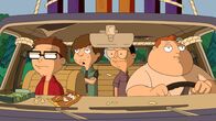 American Dad! – (v.l.n.r.) Steve; Snot; Toshi; Barry