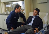 Navy CIS – Auftrag in Neapel: DiNozzo (Michael Weatherly, l.) und Andre Fullerton (James Harvey Ward, r.) ...