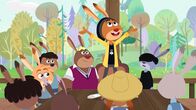 Rabbit Academy - Die Häschenschule – Max überzeugt die anderen von seiner Idee.