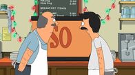 Bob's Burgers – Als Bobs Vater (l.) Bob (r.) und die ganze Familie zu sich zu Weihnachten einlädt, muss Bob nach zwanzig Jahren erstmals wieder das Restaurant seines Vaters betreten ...