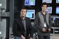 The Border – Detective Sergeant Gray Jackson (Graham Abbey), Agent Heironymous Slade (Jonas Chernick)