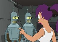 Futurama – L-R: Bender, Flexo, Leela