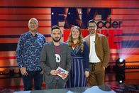 Fakt oder Fake – Von links: Wolfgang Krebs, Sebastian Meinberg, Franziska Wanninger und Martin Frank.