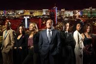 Vegas – LAS VEGAS -- NBC Pilot Series -- Pictured: (l-r) James Lesure, Vanessa Marcil, Molly Simms, James Caan, Josh Duhamel, Marsha Thomason, Nikki Cox -- NBC Photos: Chris Haston and Dave Bjerke -- Photo Composite: Diana Pearson/NBC