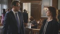 Bull – Pictured L-R: Dr. Jason Bull (Michael Weatherly) and Rebecca Hall ( Stephanie Kurtzuba)