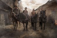 Die Musketiere – HOWARD CHARLES (PORTHOS), SANTIAGO CABRERA (ARAMIS), LUKE PASQUALINO (D'ARTAGNAN) E TOM BURKE (ATHOS)