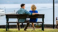 Cedar Cove – l-r: Luke Bailey (Jesse Hutch), Justine Lockhart (Sarah Smyth)