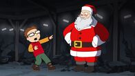 American Dad! – L-R: Steve, Santa Claus