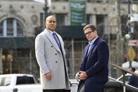 Bull – Chunk Palmer (Christopher Jackson, l.); Jason Bull (Michael Weatherly, r.)