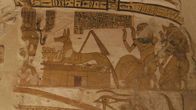 Mythos Ramses II. – Im Grab des Vorarbeiters Paneb finden sich detailreiche Wandgemälde.