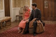 B Positive – Gina Dabrowski (Annaleigh Ashford, l.); Drew Dunbar (Thomas Middleditch, r.)