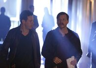 Lucifer – Auf der Suche nach einem mörderischen Satanisten machen nicht nur Dan (Kevin Alejandro, l.) und Malcolm (Kevin Rankin, r.) unglaubliche Entdeckungen ...