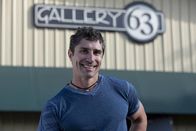 Auction Kings – Paul Brown in front of Gallery 63.