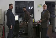 Navy CIS – (v.l.n.r.) McGee (Sean Murray); Scott Gunderson (DeVaughn Nixon); Gibbs (Mark Harmon)