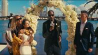Beach Bum – v.li.: Moondog (Matthew McConaughey), Heather (Stefania LaVie Owen), Lingerie (Snoop Dogg), Groom "Limp Dick"- Heather's Husband (Joshua Ritter)