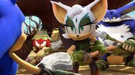 Sonic Prime – v.li.: Sonic, Gnarly, Prim, Hangry