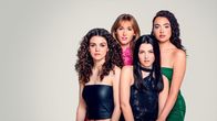 Biester – (v.li.): Jennifer Tichy (Anja Pichler), Tiziana Sund (Theresa Riess), Penelope Sund (Fanni Schneider), Vero Amos (Mara Romei).