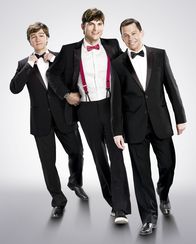 Two and a Half Men – Angus T Jones, Ashton Kutcher, Jon Cryer