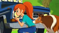 Lassie – Zoé und Lassie beobachten zwei Männer, die nach Gold suchen und dabei rücksichtslos die Natur zerstören.
