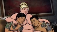 Archer – Macht einen Handel, der alle anderen in große Gefahr bringt: Pam (M.) ...