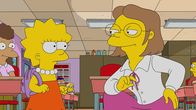 Die Simpsons – Lisa (l.); Miss Hoover (r.)