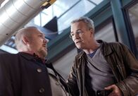 Tatort – rbb Fernsehen TATORT: UNTER DRUCK Uhr. Die Kölner Kommissare Max Ballauf (Klaus J. Behrendt, r.) und Freddy Schenk (Dietmar Bär) ermitteln im Verlagshaus.