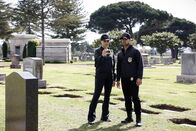 Navy CIS – Jessica Knight (Katrina Law, l.); Nick Torres (Wilmer Valderrama, r.)