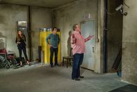Modern Family – L-R: Gloria Delgado-Pritchett (Sofía Vergara), Phil Dunphy (Ty Burrell), Cameron Tucker (Eric Stonestreet)