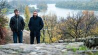Geheimakte Tesla – Jack Murphy (Left) and Cameron Prince (right) in Belgrade Serbia.