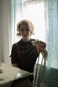The Crime Chronicles – Ronnie Gedeon enjoying her tea.