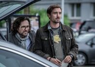 SOKO Linz – L-R: Richie (Alexander Pschill), Ben (Daniel Gawlowski).
