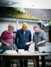 Milch und Honig – L-R: Thomas Nowak, Ingo Pertramer, Florian Holzer.