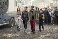 Ready Player One – Vorne, l-r: Samantha Cook / Art3mis (Olivia Cooke), Daito (Win Morisaki), Aech / Helen (Lena Waithe), Sho (Philip Zhao).