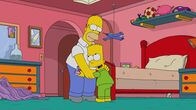 Die Simpsons – Homer (l.); Bart (r.)